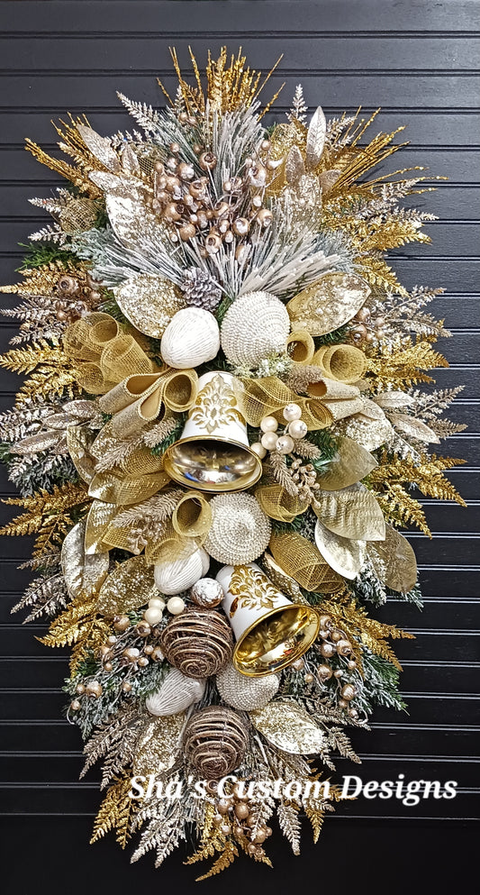 Luxury Bell Swag Wreath