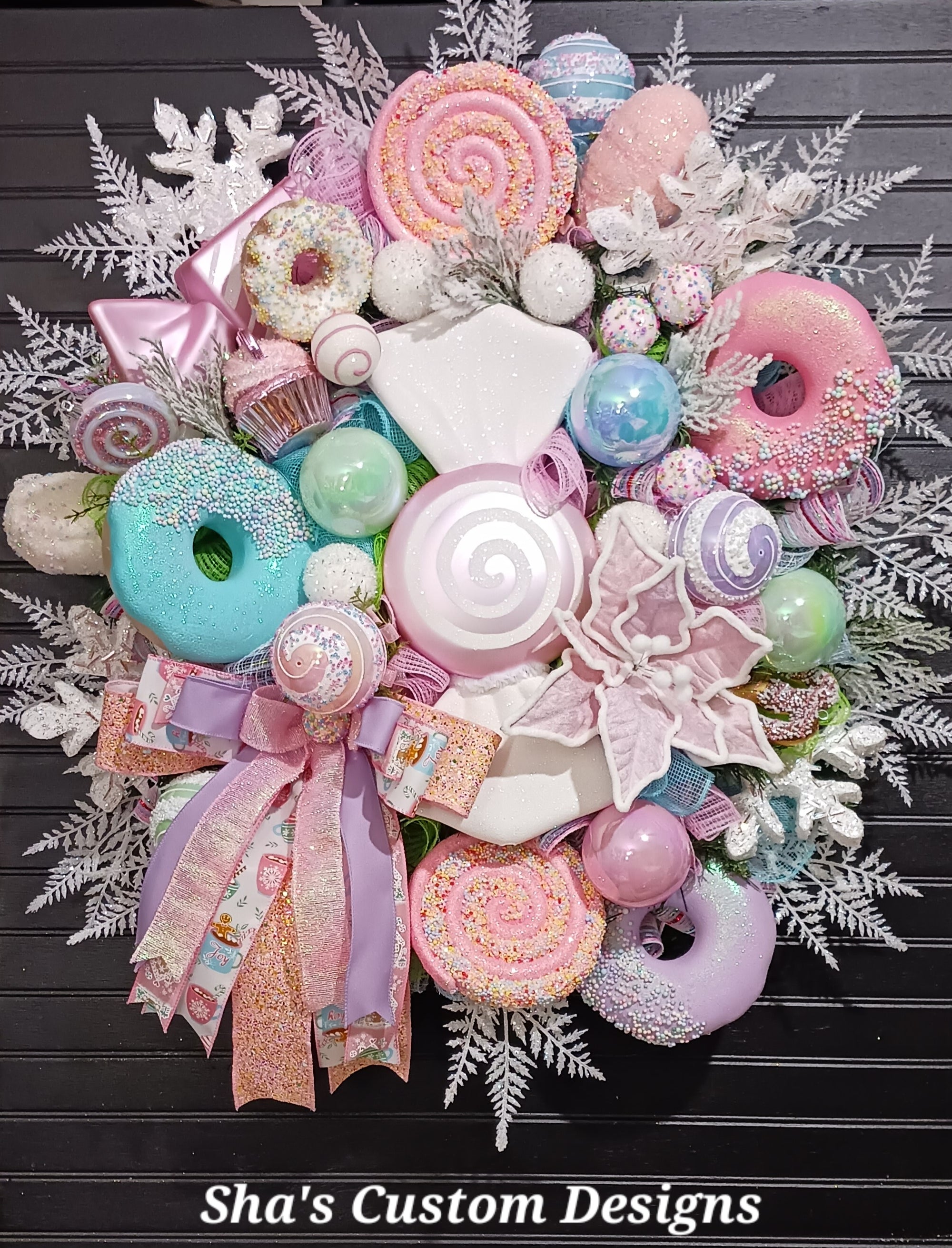 Sugar Wonderland Candy Wreath