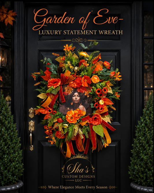 Garden of Eve-Luxury Statement Wreath